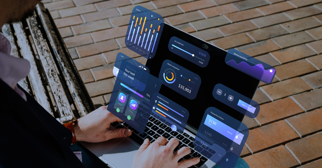 Admin dashboard showcasing bid creation, management, and reporting features in the Bid Portal Application